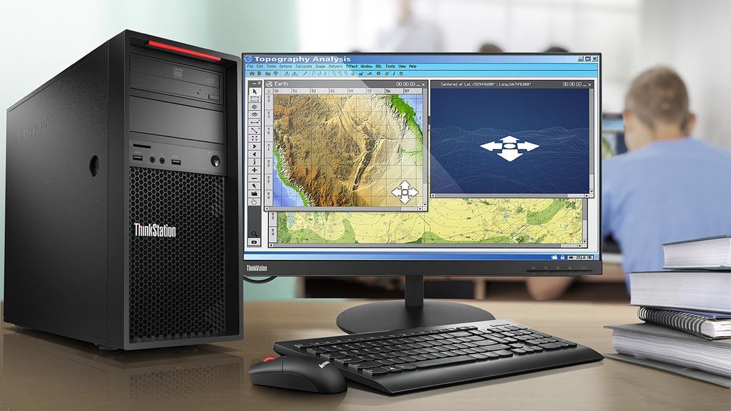 Lenovo ThinkStation P520c- możliwość pracy w przystępnych warunkach